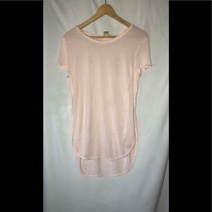 Women’s pink oversized shirt